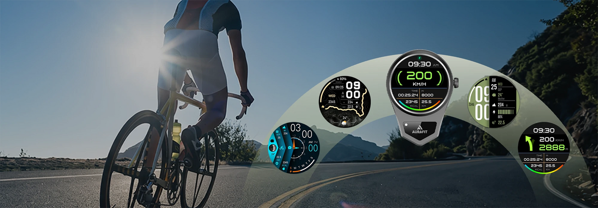 Tactical cycling outdoor background layer